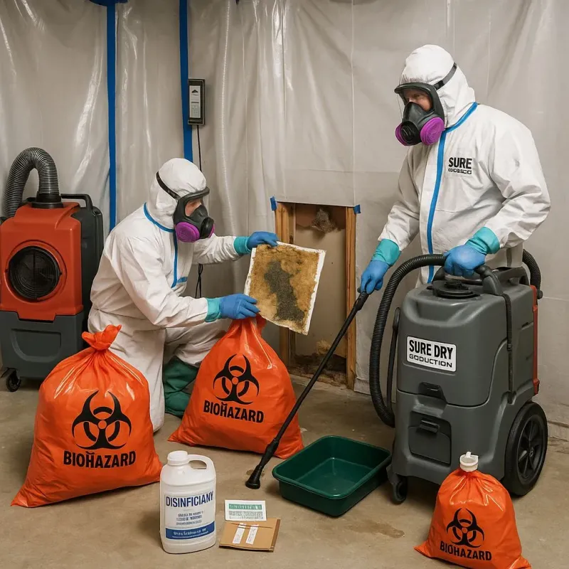 Contaminated Water Handling Protocols process in Burlington, WI