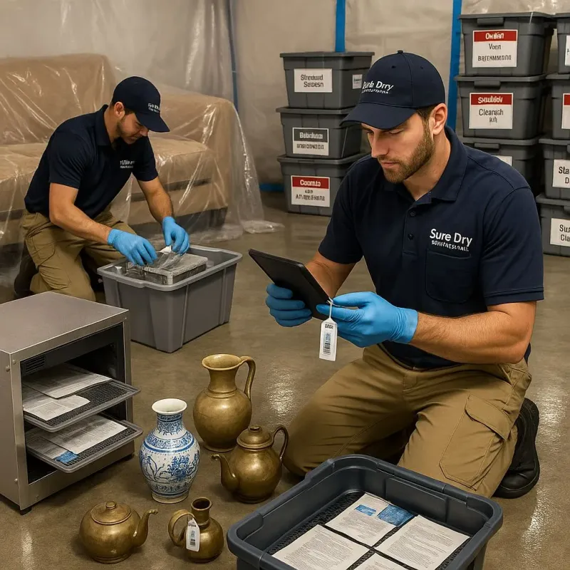 Content Protection and Restoration process in Burlington, WI