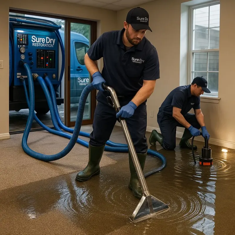 Water Extraction and Removal process in Burlington, WI